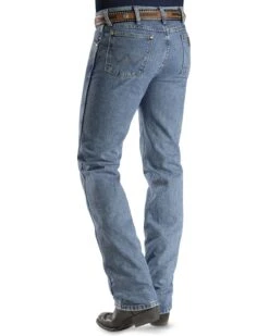 Wrangler Jeans - Cowboy Cut 36MWZ Slim Fit Jeans Stonewash