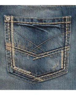 Ariat Men's M5 Ridgeline Medium Wash Slim Straight Jeans -Gates Shop 010C80 GR D2