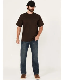 Ariat Men's Rebar M5 Durastretch Dark Wash Low Rise Straight Jeans 8 Ariat Men's Rebar M5 Durastretch Dark Wash Low Rise Straight Jeans -Gates Shop 010J18 N9 P1