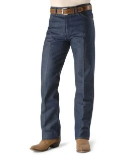 Wrangler Men's 13MWZ Cowboy Cut Rigid Original Fit Jeans - 38" & 40" Tall Inseams -Gates Shop 013059 88 P2