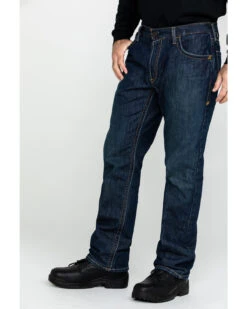 Ariat Men's Shale FR Bootcut Work Jeans 10 Ariat Men's Shale FR Bootcut Work Jeans -Gates Shop 086838 N9 P3