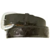 Tony Lama Men's Ostrich Print Leather Belt - Reg & Big -Gates Shop 120767 89 P1