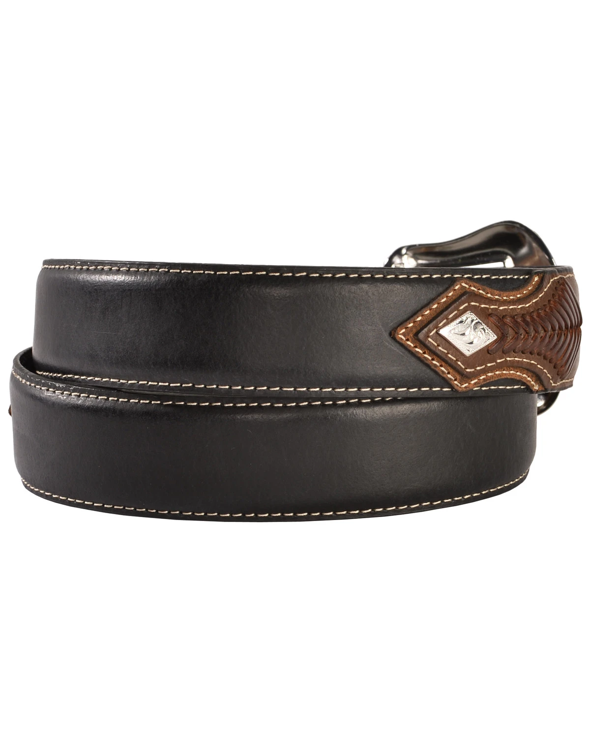 Nocona Concho Billet Leather Belt 4 Nocona Concho Billet Leather Belt - Image 2