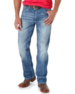 Wrangler 20X Men's No. 42 Vintage Slim Fit Bootcut Jeans -Gates Shop 2000033487 401 P2