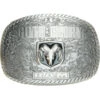 Western Express Men's Silver Guts Glory Ram Belt Buckle -Gates Shop 2000232079 040 P1