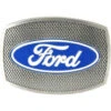 Western Express Men's Silver New-Ford Screen Buckle -Gates Shop 2000232084 040 P1