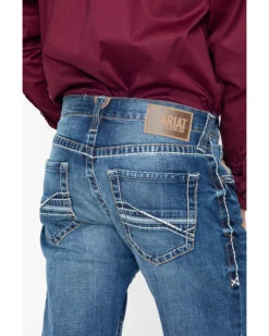 Ariat Men's M4 Preston Silverton Jeans - Big And Tall -Gates Shop 2000238316 400 P5