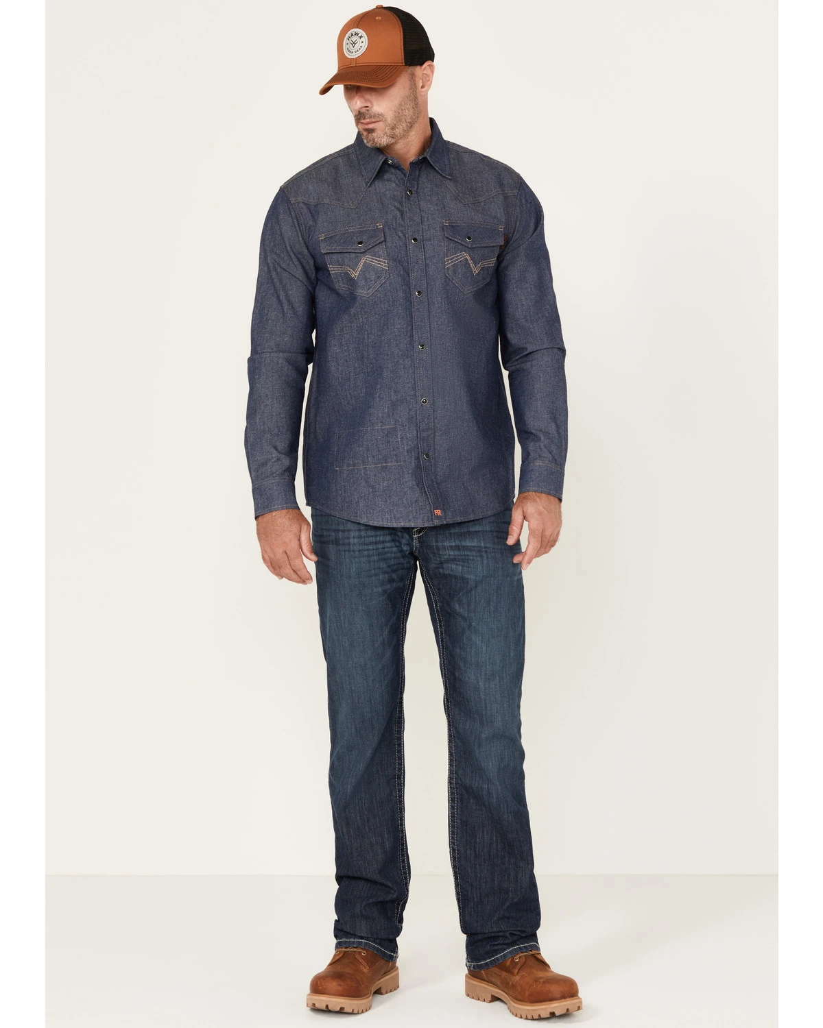 Ariat Men's FR M4 Inherent Boundary Low Rise Bootcut Jeans 3 Ariat Men's FR M4 Inherent Boundary Low Rise Bootcut Jeans