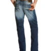 Ariat Men's Blue M5 Slim Fit Jeans - Straight Leg -Gates Shop 2000240561 400 P1