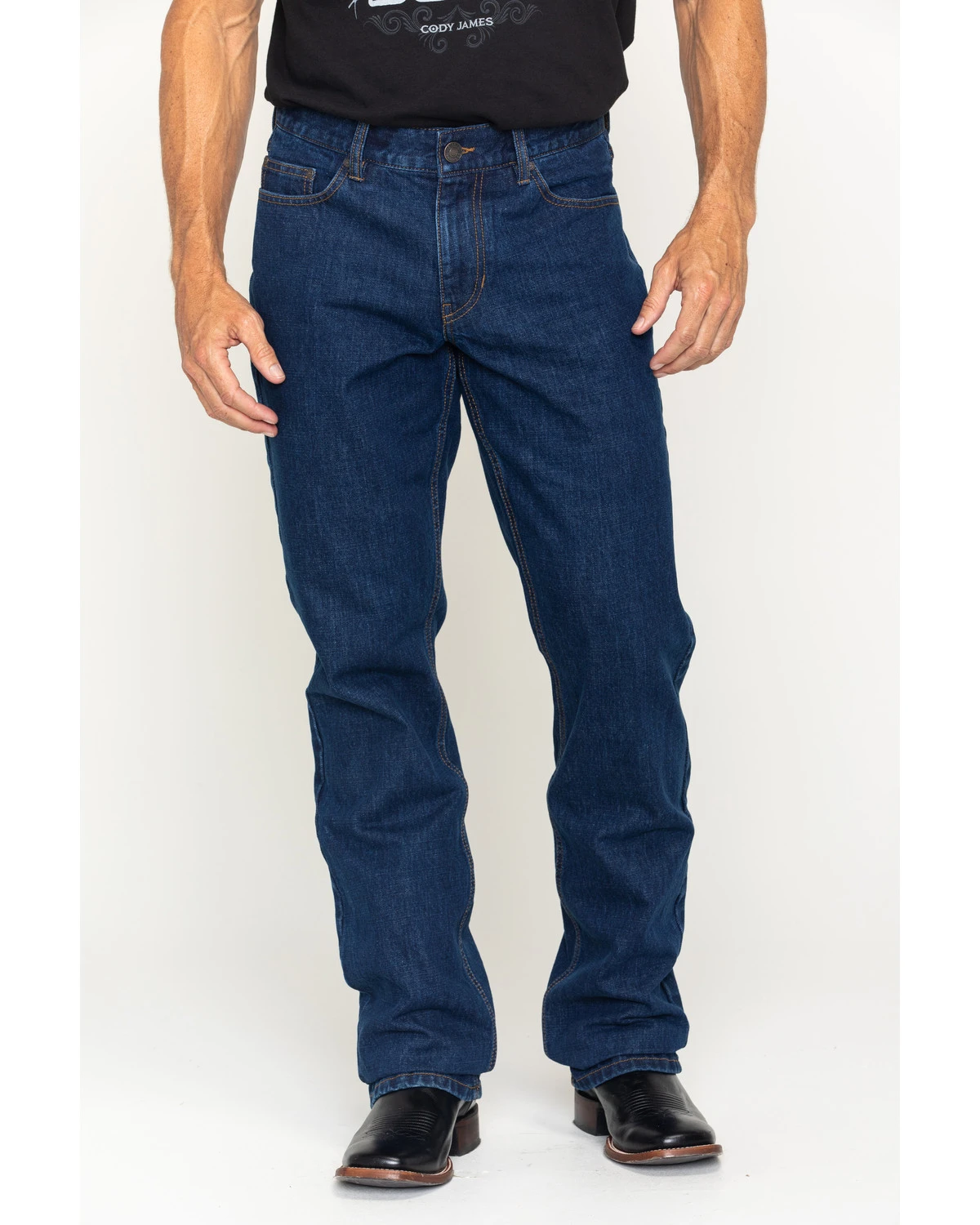 Gibson Men's Bonanza Prewashed Regular Fit Denim Jeans 4 Gibson Men's Bonanza Prewashed Regular Fit Denim Jeans - Image 2