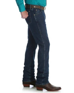 Wrangler Men's Premium Performance Cowboy Cut Vintage Stone Slim Jeans -Gates Shop 2000251625 402 P3