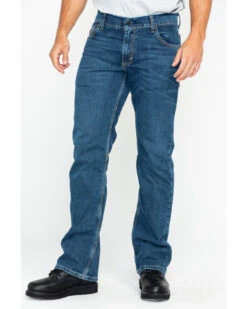 Wrangler Retro Men's FR Advanced Comfort Slim Bootcut Work Jeans -Gates Shop 2000274770 400 P5