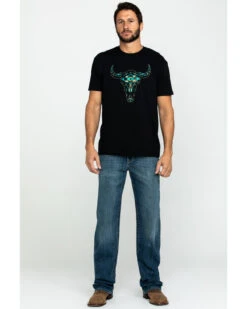 Cinch Men's Grant Medium Stonewash Mid Relaxed Bootcut Jeans -Gates Shop 2000283510 402 P6