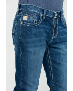Cinch Men's Ian Medium Stone Wash Slim Boot Jeans 11 Cinch Men's Ian Medium Stone Wash Slim Boot Jeans -Gates Shop 2000288366 402 P4
