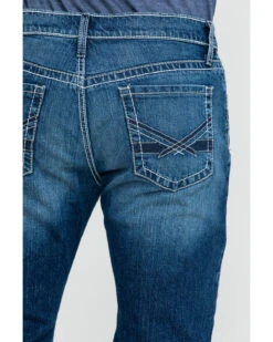 Cinch Men's Ian Medium Stone Wash Slim Boot Jeans 12 Cinch Men's Ian Medium Stone Wash Slim Boot Jeans -Gates Shop 2000288366 402 P5