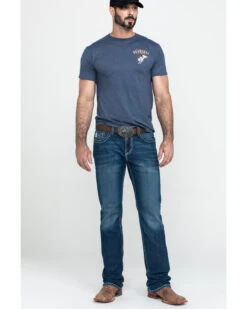 Cinch Men's Ian Medium Stone Wash Slim Boot Jeans 13 Cinch Men's Ian Medium Stone Wash Slim Boot Jeans -Gates Shop 2000288366 402 P6