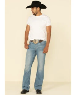 Cody James Men's Hamshackle Light Wash Stretch Relaxed Boot Jeans -Gates Shop 2000295747 400 P5
