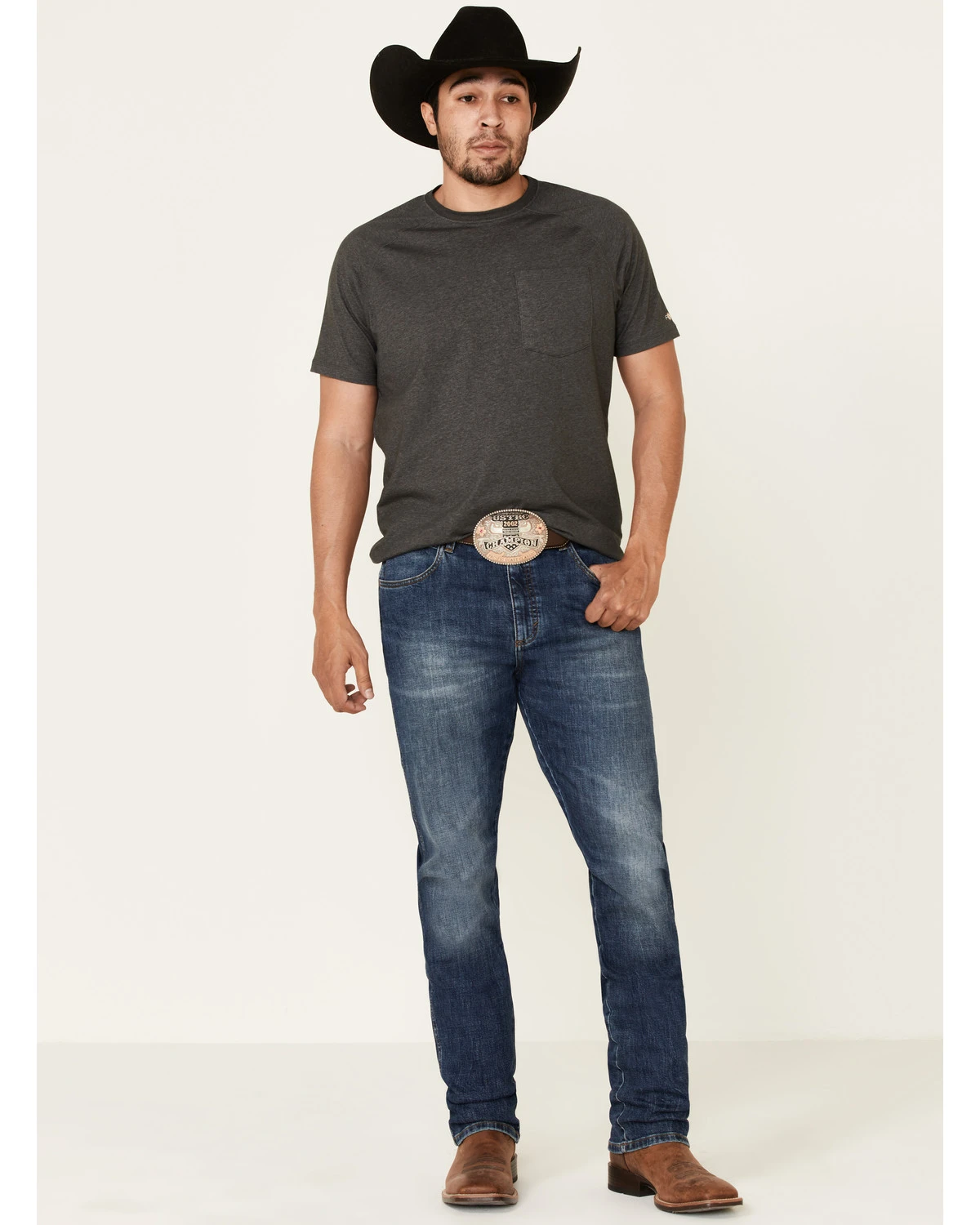 Wrangler Retro Premium Men's Platte Dark Stretch Slim Straight Jeans 3 Wrangler Retro Premium Men's Platte Dark Stretch Slim Straight Jeans