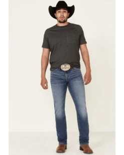 Cody James Men's Bronco Medium Wash Stackable Straight Stretch Jeans