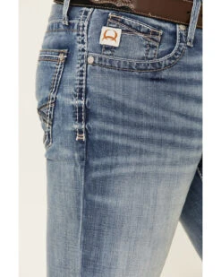 Cinch Men's Ian Medium Stonewash Performance Slim Bootcut Jeans -Gates Shop 2000334656 402 P3
