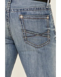 Cinch Men's Ian Medium Stonewash Performance Slim Bootcut Jeans -Gates Shop 2000334656 402 P4