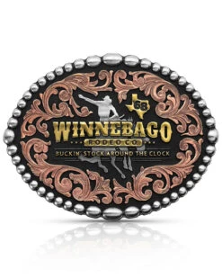 Montana Silversmiths Men's Dale Brisby Winnebago Rodeo Buckle