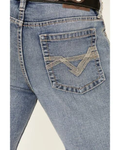 Cody James Men's Mustang Light Wash Stretch Slim Straight Jeans -Gates Shop 2000341540 400 P4