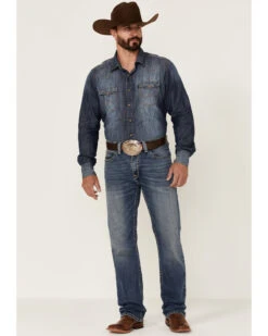 Ariat Men's M2 Wyland Medium Wash Stretch Relaxed Bootcut Jeans