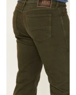 Ariat Men's M7 Grizzly Wash Stretch Slim Straight Jeans -Gates Shop 2000341994 280 P4