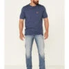 Moonshine Spirit Men's Grant Medium Wash Stretch Slim Straight Jeans -Gates Shop 2000342634 400 P1