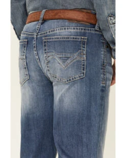 Cody James Men's Finley Light Wash Stackable Stretch Regular Straight Jeans 8 Cody James Men's Finley Light Wash Stackable Stretch Regular Straight Jeans -Gates Shop 2000342921 400 P3