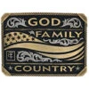Montana Silversmiths Warrior God, Family, & Country Belt Buckle -Gates Shop 2000355751 040 P1