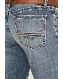 Cinch Men's Ian Medium Stonewash Performance Stretch Slim Bootcut Jeans -Gates Shop 2000355871 402 P4