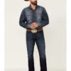 Cinch Men's Ian Dark Stonewash Rigid Slim Bootcut Jeans 2 Cinch Men's Ian Dark Stonewash Rigid Slim Bootcut Jeans -Gates Shop 2000355909 402 P1