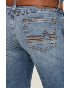 Rock 47 By Wrangler Men's Bayshore Medium Stretch Slim Bootcut Jeans -Gates Shop 2000358078 400 P4