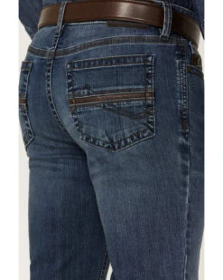RANK 45 Men's Shotgun Wash Stackable Slim Straight Stretch Performance Jeans -Gates Shop 2000359243 415 P4