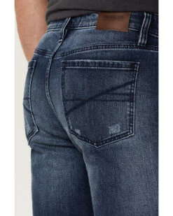 Brothers & Sons Men's Wilderness Distressed Stretch Regular Straight Jeans -Gates Shop 2000359573 415 P4