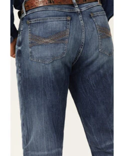 Wrangler 20X Men's Hanford Medium Wash Stretch Extreme Relaxed Straight Jeans -Gates Shop 2000359712 414 P4