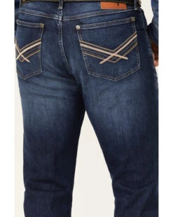Wrangler 20X Men's Lagoon Dark Wash Vintage Slim Bootcut Jeans 9 Wrangler 20X Men's Lagoon Dark Wash Vintage Slim Bootcut Jeans -Gates Shop 2000359714 416 P4