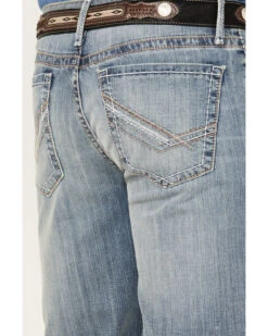 Cinch Men's Grant Light Stonewash Performance Stretch Relaxed Bootcut Jeans -Gates Shop 2000362786 402 P4