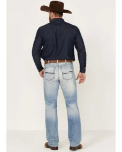 Cinch Men's Light Stonewash White Label Peformance Stretch Relaxed Straight Jeans 8 Cinch Men's Light Stonewash White Label Peformance Stretch Relaxed Straight Jeans -Gates Shop 2000362805 402 P3