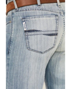 Cinch Men's Light Stonewash White Label Peformance Stretch Relaxed Straight Jeans 9 Cinch Men's Light Stonewash White Label Peformance Stretch Relaxed Straight Jeans -Gates Shop 2000362805 402 P4
