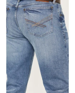 Wrangler 20X Men's Mexia Light Wash Stretch Vintage Slim Bootcut Jeans 9 Wrangler 20X Men's Mexia Light Wash Stretch Vintage Slim Bootcut Jeans -Gates Shop 2000365073 412 P4
