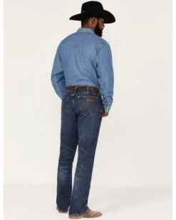 Wrangler Retro Green Men's Antique Dark Wash Stretch Slim Bootcut Jeans 8 Wrangler Retro Green Men's Antique Dark Wash Stretch Slim Bootcut Jeans -Gates Shop 2000366714 416 P3
