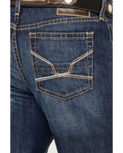 Ariat Men's M2 Prescott Kerwin Dark Wash Relaxed Stackable Bootcut Jeans -Gates Shop 2000371947 400 P3