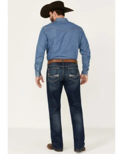 Ariat Men's M4 Ford Quentin Stretch Relaxed Bootcut Jeans -Gates Shop 2000371980 400 P3