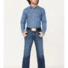 Cinch Men's Grant Medium Wash Relaxed Bootcut Performance Jeans -Gates Shop 2000373442 402 P1