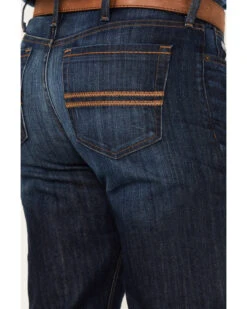 Cinch Men's Silver Label Dark Wash Slim Straight Performance Jeans -Gates Shop 2000373443 402 P4