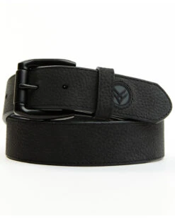 Hawx Men's Logo Tip Casual Leather Belt
