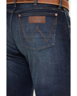 Wrangler Retro Men's 88MWZ Stone Dark Wash Slim Straight Stretch Denim Jeans -Gates Shop 2000374568 416 P4